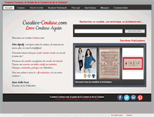 Tablet Screenshot of creative-couture.com